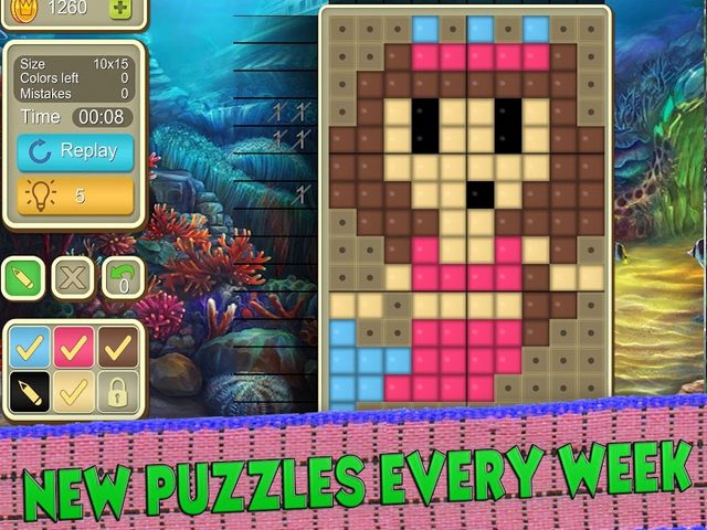 Screenshot 7: Picture Cross Simple Mosaics