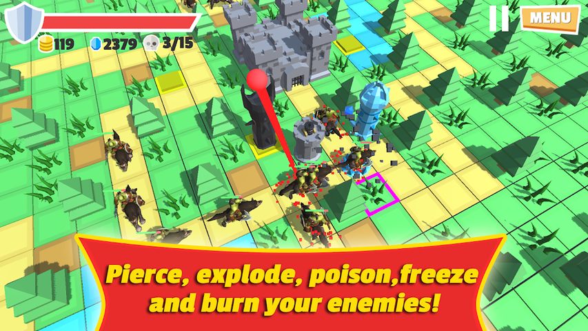 Screenshot 3: War Tower : Defend or Die!