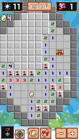 Screenshot 1: Minesweeper: Collector - Online mode is here!