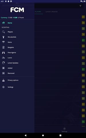 Screenshot 15: FCM - Career Mode 22 Database & Potentials