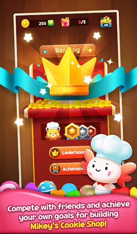 Screenshot 10: Sweet Cookie : Match3 puzzle in wonderland