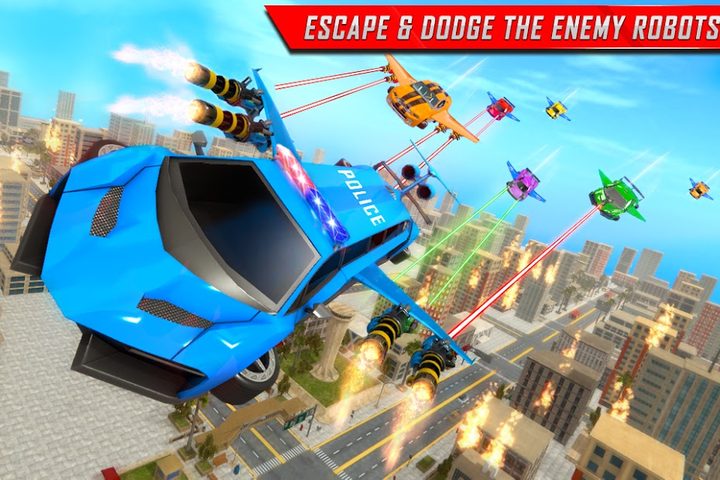 Screenshot 6: Limo Robot Car Game:Robot Game