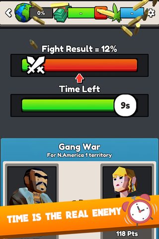 Screenshot 8: Weed War Clicker - Clicker game