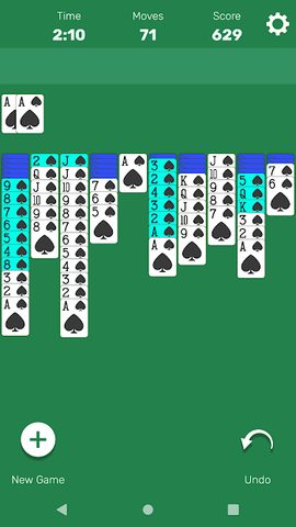 Screenshot 2: Spider (Classic Card Game)