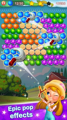 Screenshot 5: Bubble Farm - Fruit Garden Pop