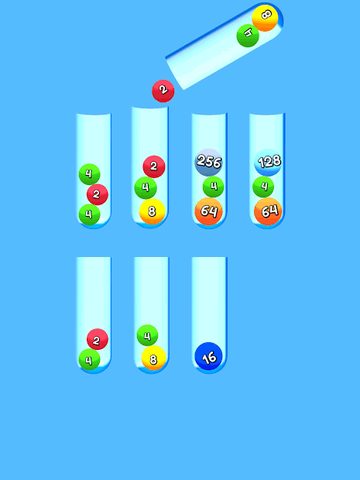 Screenshot 8: Ball Sort 2048 3D