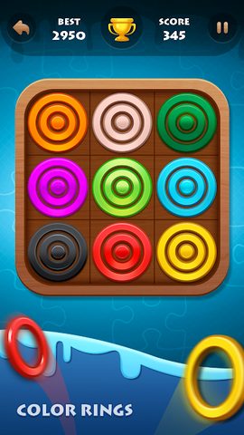 Screenshot 5: Color Rings : Jigsaw Puzzle
