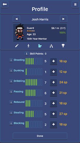 Screenshot 8: Hoop League Tactics
