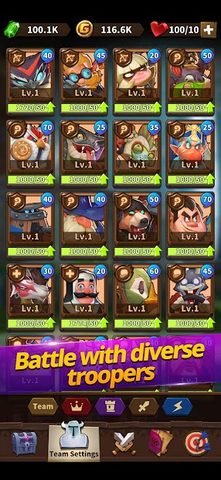 Screenshot 1: Nano Legends