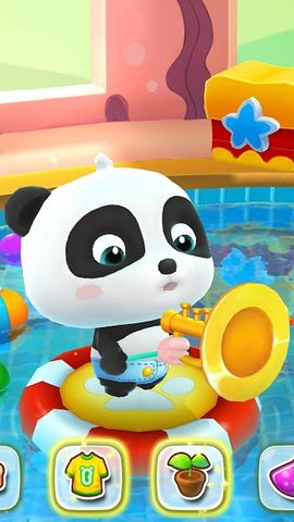 Screenshot 4: Talking Baby Panda - Kids Game