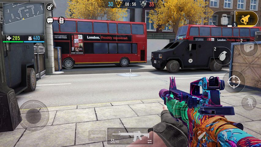 Screenshot 4: Modern Ops: Gun Shooting Games