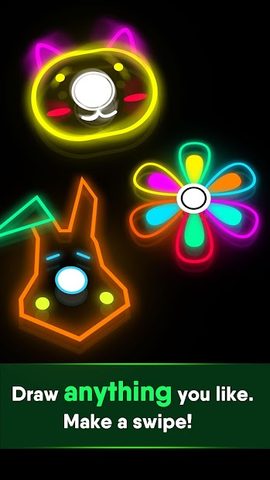 Screenshot 3: Draw Finger Spinner