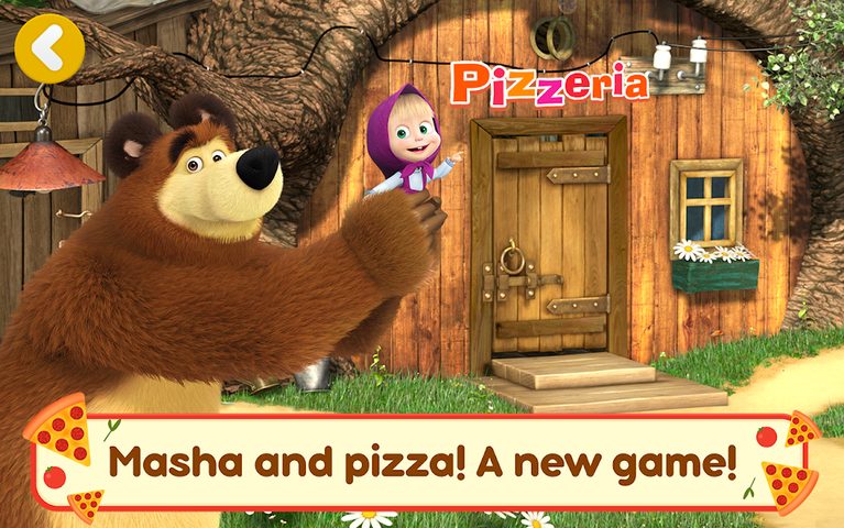 Screenshot 10: Masha and the Bear Pizza Maker