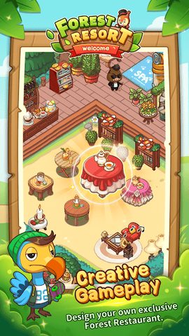 Screenshot 1: Forest Resort