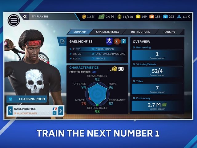 Screenshot 15: Tennis Manager Mobile