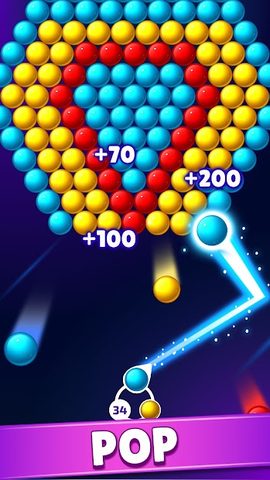 Screenshot 1: Bubble Pop: Bubble Shooter