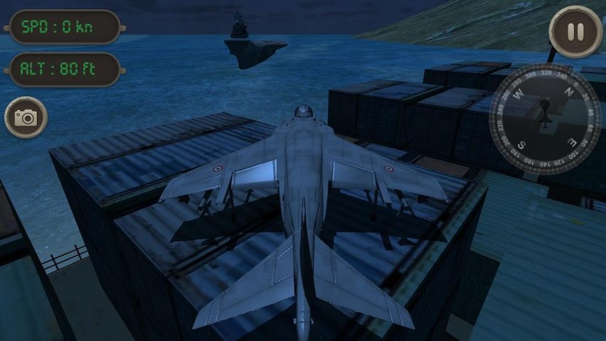 Screenshot 4: Sea Harrier Flight Simulator