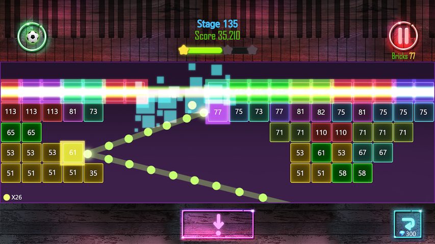 Screenshot 3: Bricks Melody Balls