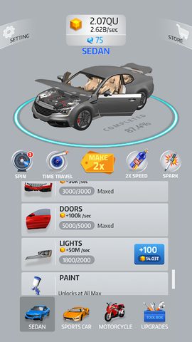 Screenshot 3: Idle Car