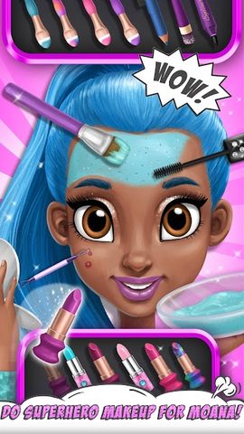 Screenshot 3: Power Girls Super City - Superhero Salon & Pets