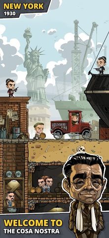 Screenshot 1: Idle Mafia Boss: Cosa Nostra
