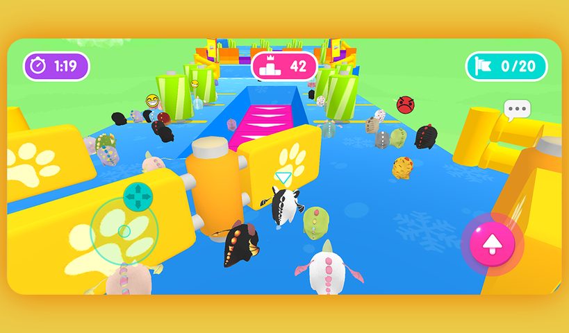 Screenshot 12: Fall.io - Race of Dino