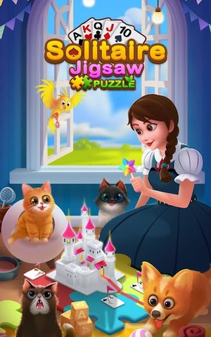 Screenshot 15: Solitaire Jigsaw Puzzle - Design My Art Gallery
