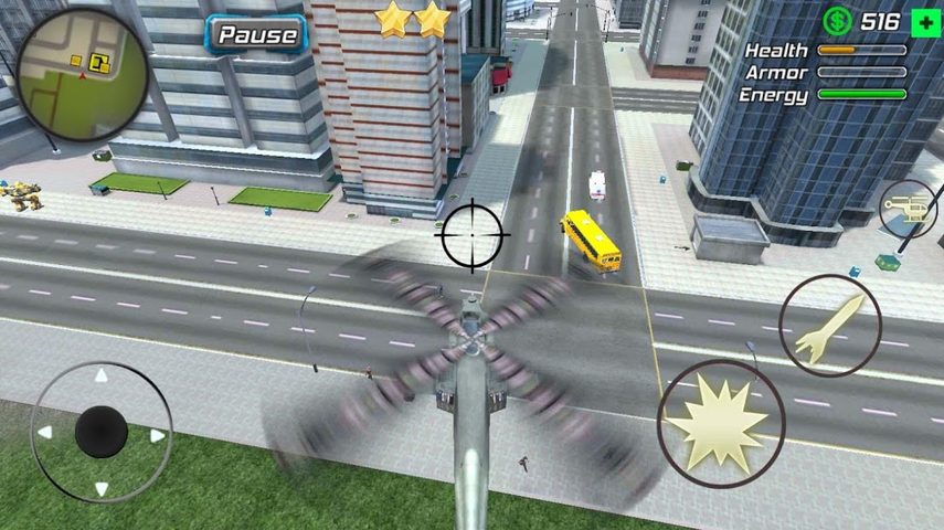 Screenshot 23: Super Crime Steel War Hero Iron Flying Mech Robot