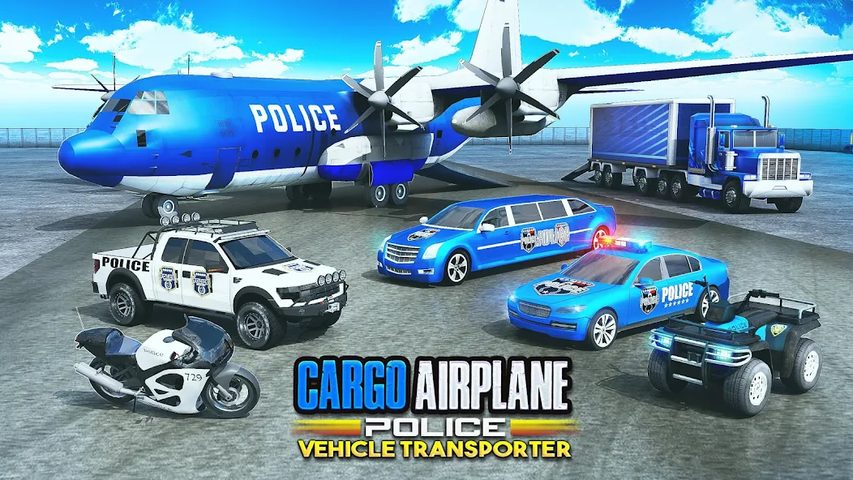 Screenshot 10: Cargo Airplane Police Vehicle