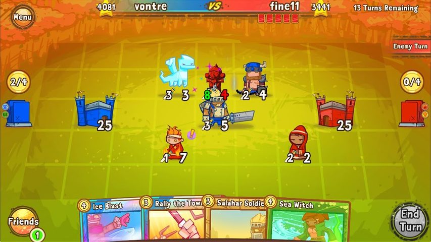 Screenshot 2: Cards and Castles