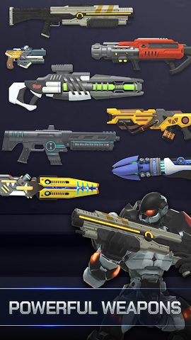 Screenshot 3: Spacero: Sci-Fi Hero Shooter