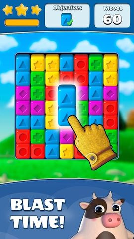 Screenshot 6: Farm Blocks: Match 3 & Blast Cubes Puzzle Game