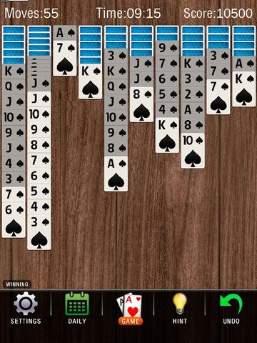 Screenshot 10: Spider Solitaire 2021