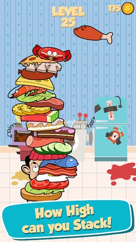 Screenshot 3: Mr Bean - Sandwich Stack
