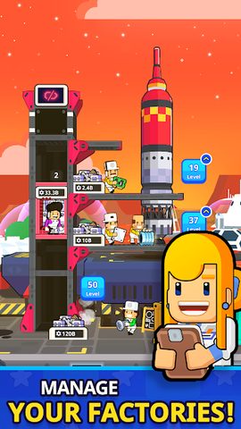 Screenshot 4: Rocket Star: Idle Tycoon Game