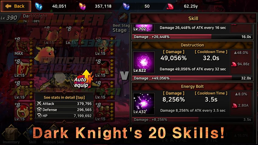 Screenshot 8: Dark Knight : Idle RPG game