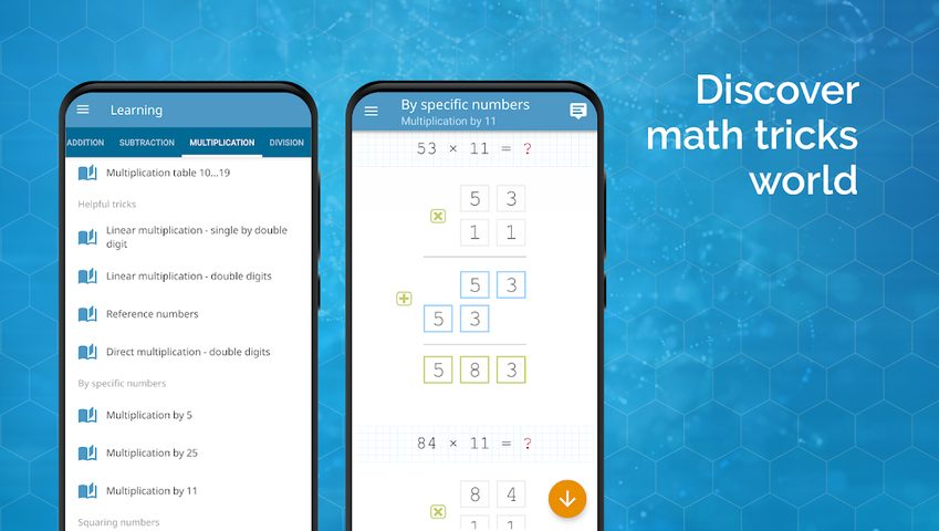 Screenshot 1: Math games: mental arithmetic, mathematics