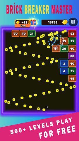 Screenshot 3: Brick Breaker Master- Puzzle