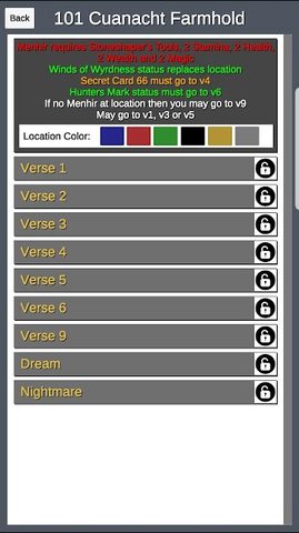 Screenshot 2: Tainted Grail Journal Tracker