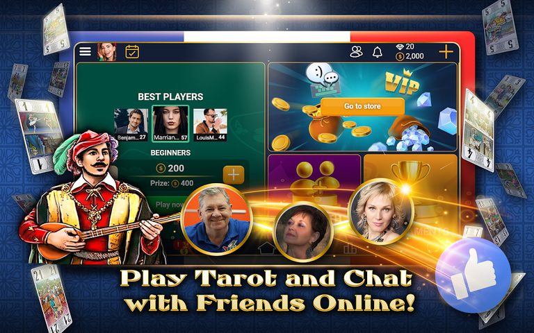 Screenshot 11: VIP Tarot - French Tarot Online Card Game