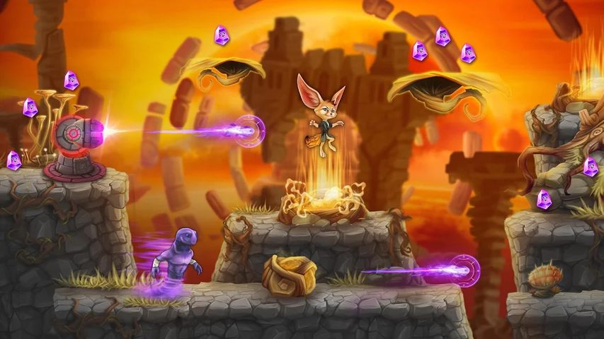 Screenshot 22: Fin Ancient Mystery platformer