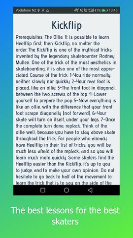 Screenshot 11: Skate Tricks : learning skate and get better !