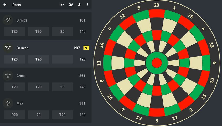 Screenshot 7: DARTS Scorer 2021