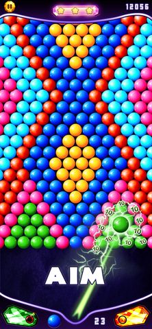 Screenshot 1: Bubble Shooter Classic Match 4+