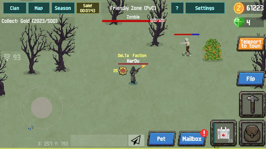 Screenshot 3: Zombix Online