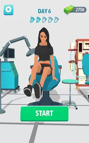 Screenshot 1: Foot Clinic - ASMR Feet Care