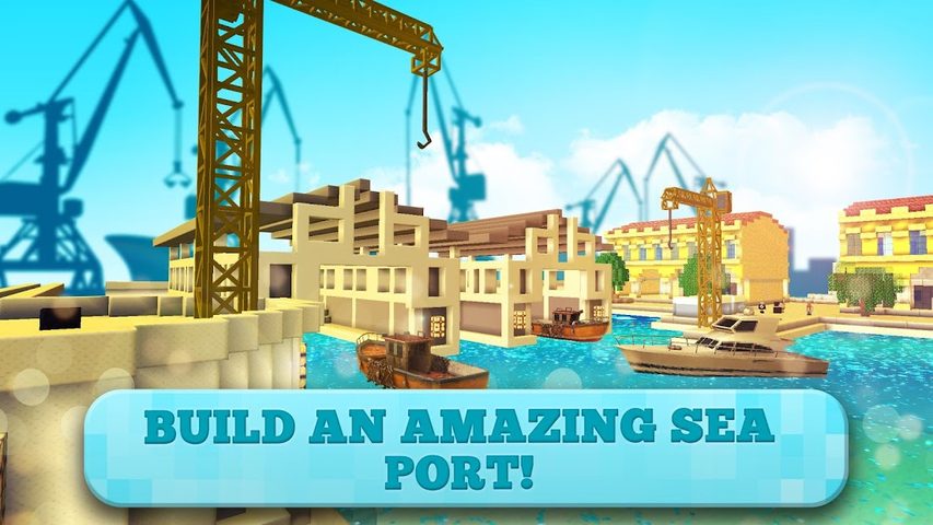Screenshot 1: Port Craft: Paradise Ship Boys Craft Games