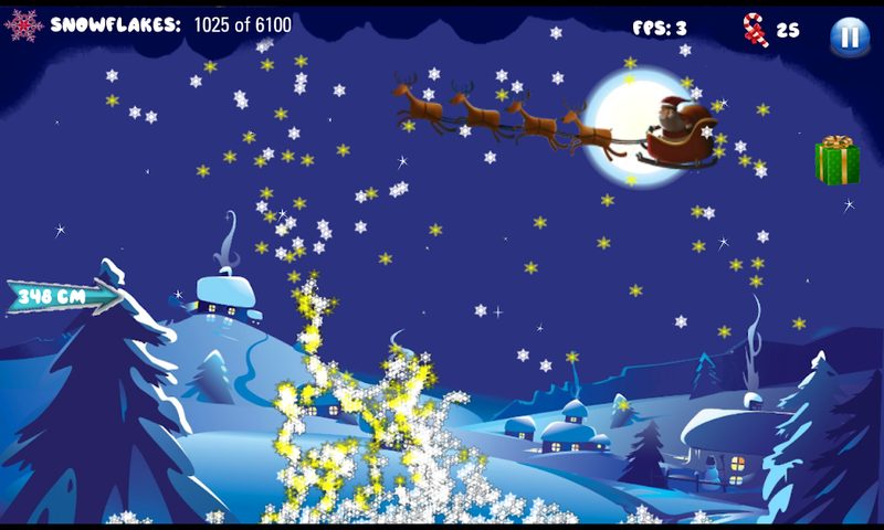 Screenshot 3: Snow Tree