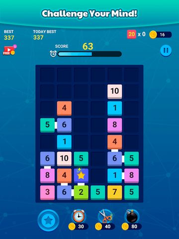 Screenshot 12: Merge Block: Number Puzzle Fun