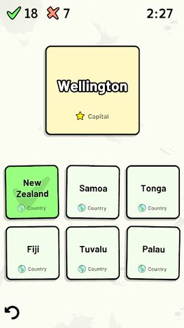 Screenshot 23: Countries of Oceania Quiz